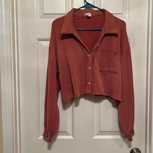 Long Sleeve Soft Crop Top